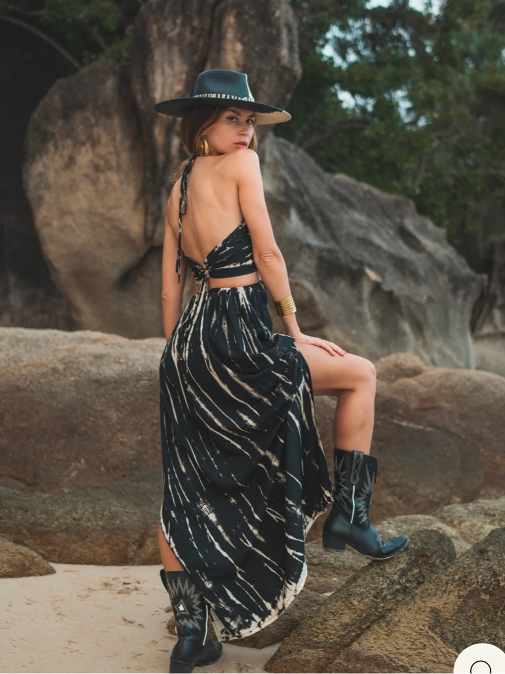 Thaluta Aphrodite Dress strappy halter - Picture 5 of 16